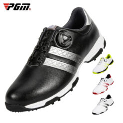 Giày golf nam PGM XZ160 núm vặn cao cấp Microfiber 2 PGM Golf Shoes Men s Waterproof Breathable Golf Shoes Male Rotating Shoelaces Sports Sneakers Non slip 1.jpg Q90 1.jpg 1 1 1