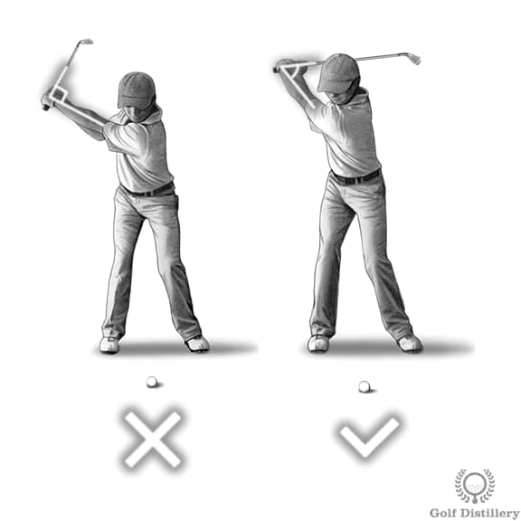 Top of the Swing Danh sách lưu ý & mẹo nhỏ kèm minh họa 7 backswing hinge