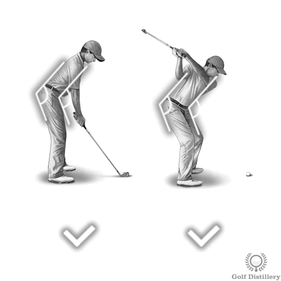 Top of the Swing Danh sách lưu ý & mẹo nhỏ kèm minh họa 5 backswing spine