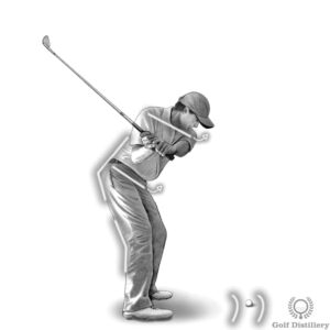 behind view downswing