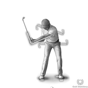 front view downswing