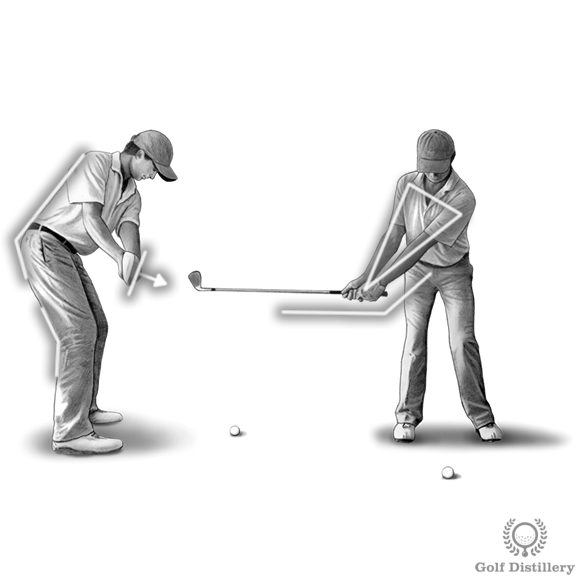 Takeaway trong golf - Các lưu ý và mẹo nhỏ kèm minh họa 1 swing tips takeaway