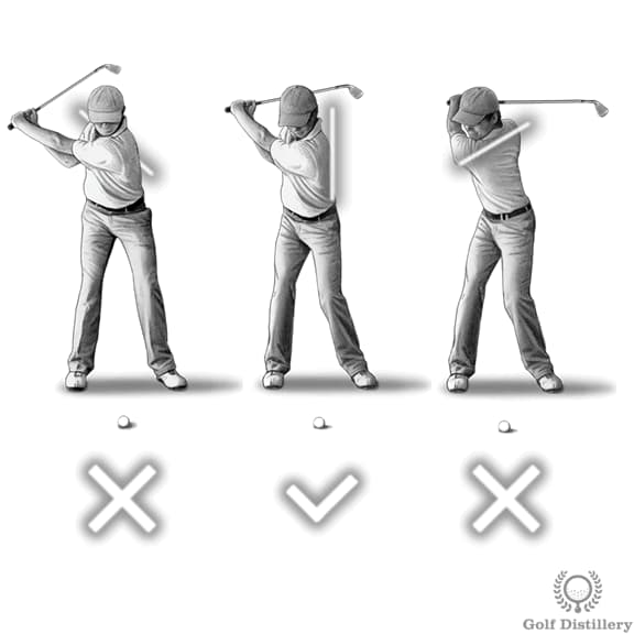 Top of the Swing Danh sách lưu ý & mẹo nhỏ kèm minh họa 6 top back