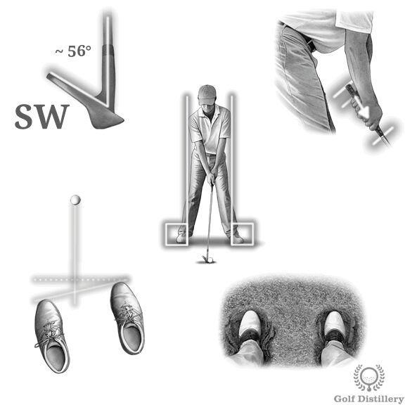 Làm thế nào để đánh một cú đánh từ vị trí bóng bị nằm úp 8 bunker shot friedegg other setup
