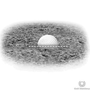 bunker shot plugged lie 1