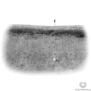 bunker shot upslope lie 1