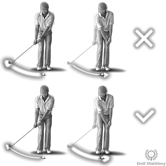 Giảm Tốc Lỗi Swing Golf – Hướng Dẫn Minh Họa 1 decel