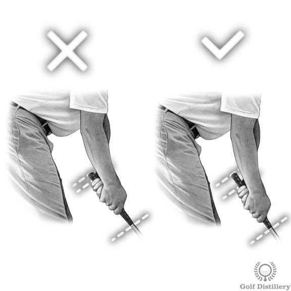 fade punch grip down