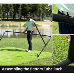 Lưới Tập Swing Golf Thu Bóng Tự Động - PGM Golf Hitting Cage Indoor Automatic Ball Return - LXW031 59 20250208 jhqsHhSJ