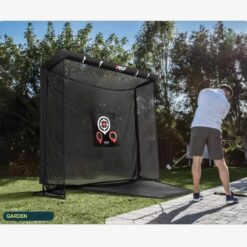 Lưới Tập Swing Golf Thu Bóng Tự Động - PGM Golf Hitting Cage Indoor Automatic Ball Return - LXW031 49 20250208 oVSmyPSW