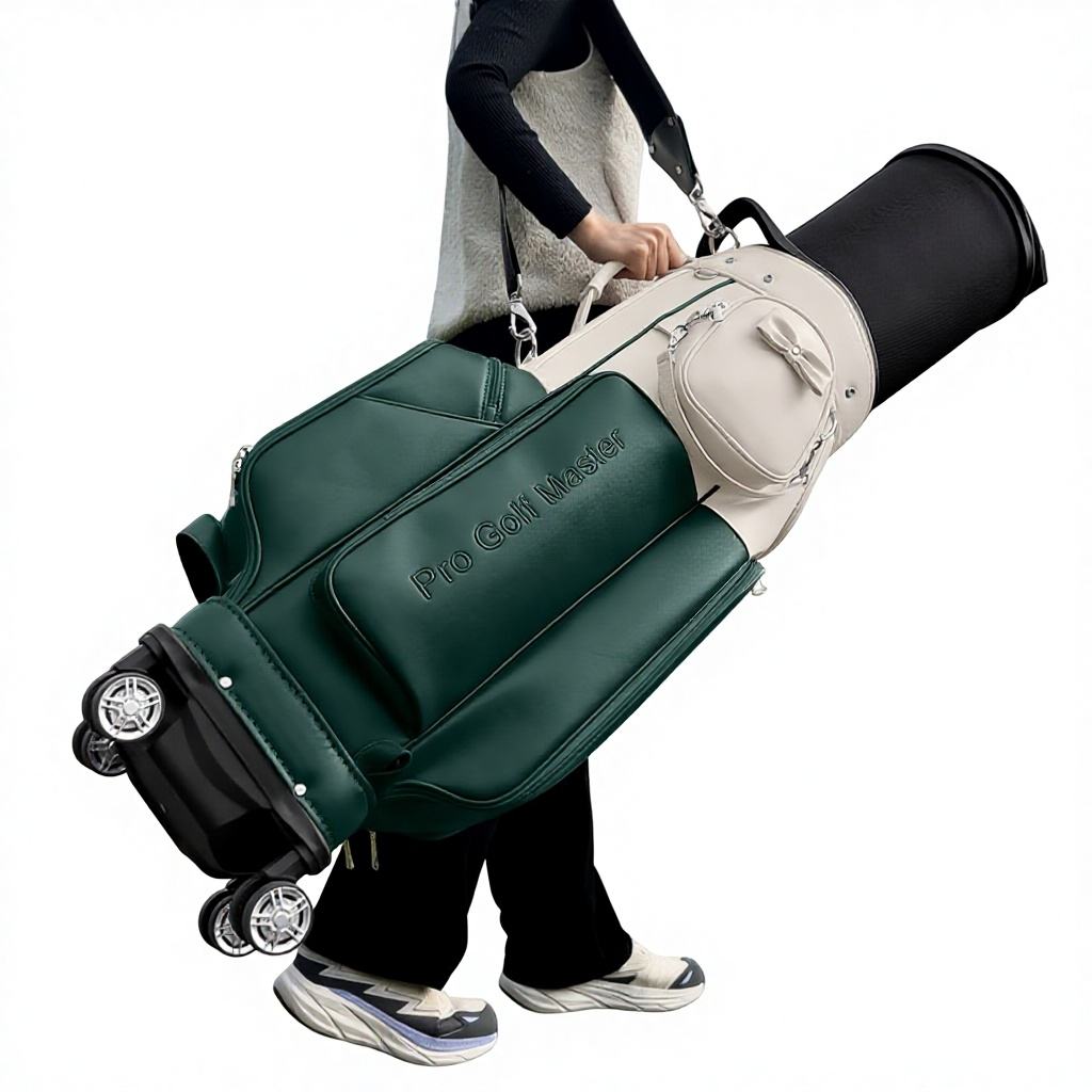 Túi đựng gậy golf có bánh xe du lịch PGM QB176 cho phụ nữ có kèm túi cầm tay